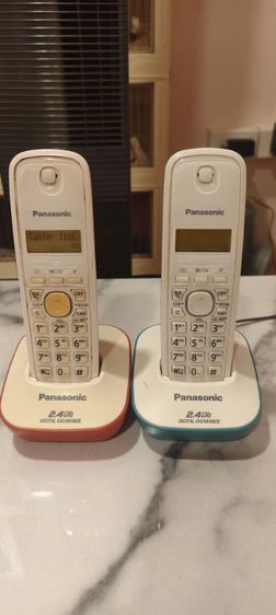 โทรศัพท์บ้านไร้สาย โทรศัพท์ไร้สาย Panasonic รุ่นใหม่ จอ LCD