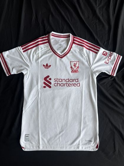 ชุดฟุตบอล ผู้ชาย ขาว เสื้อ Adidas Liverpool เกรดนักเตะ(Player Issue)