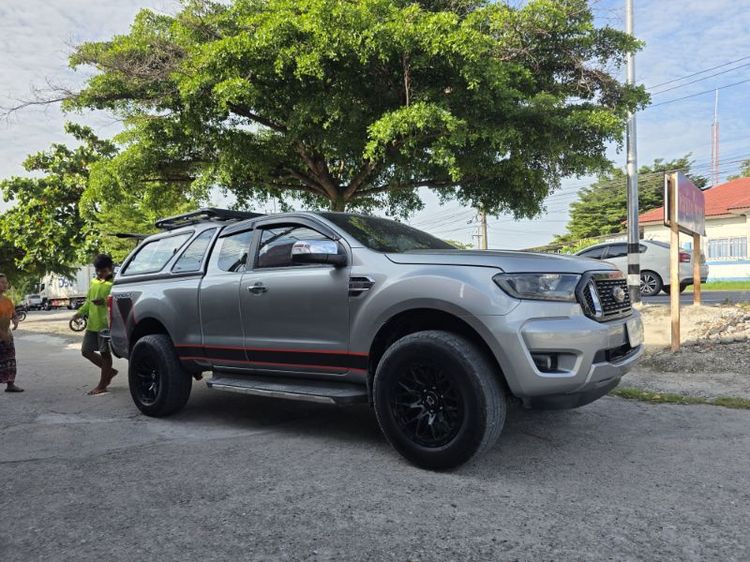 Ford Ranger 2017 2.2 Hi-Rider XLT Pickup ดีเซล เกียร์อัตโนมัติ เทา
