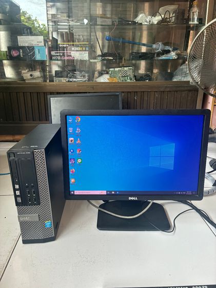 ยกเคส+จอ 19 นี้ว พร้อมใช้งาน DELL ซีพียู I7- 4770 แรม 8 G ฮาร์ดดิส 1000 G