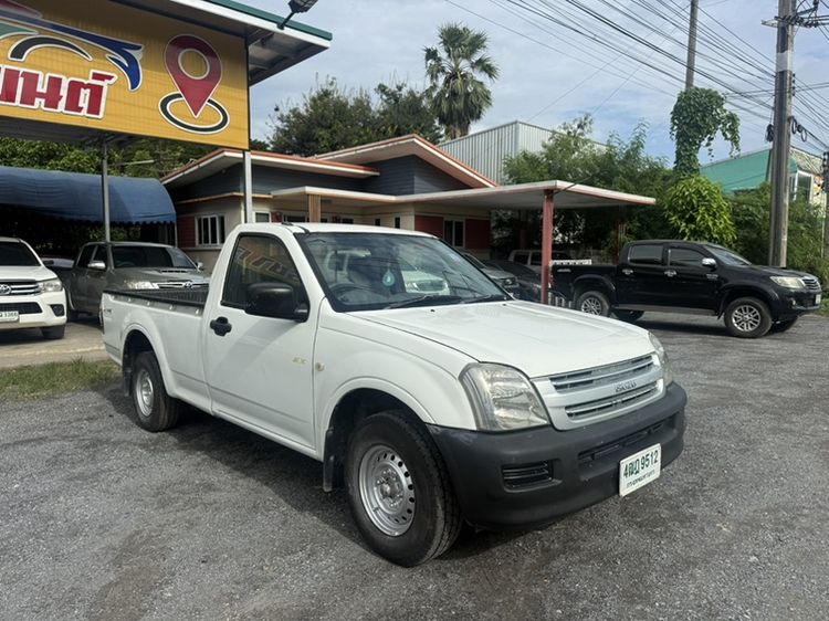 Isuzu D-MAX 2003 2.5 EX Pickup ดีเซล ไม่ติดแก๊ส เกียร์ธรรมดา ขาว รูปที่ 3