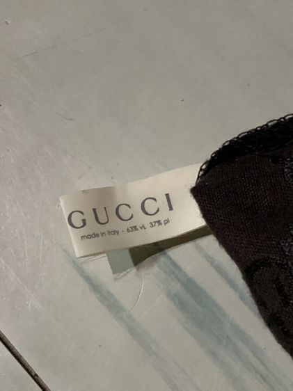 กระเป๋า ถุงผ้า ซิติน Gucci แท้ รูปที่ 3