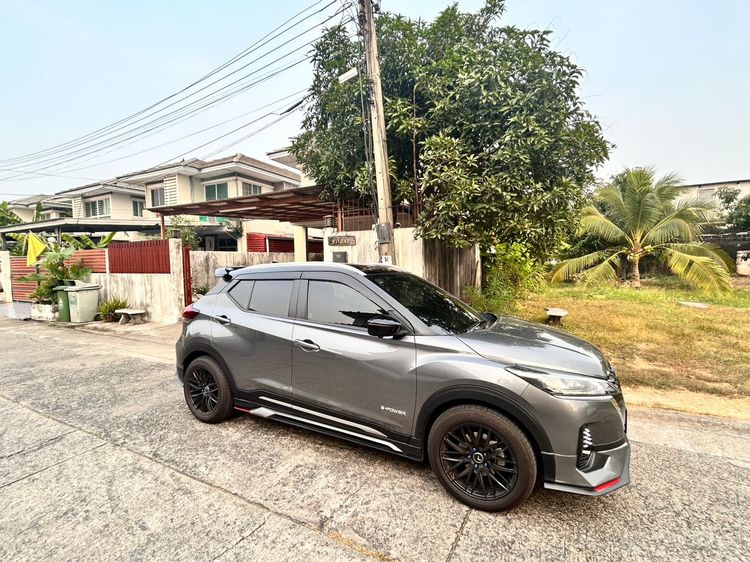 Nissan Kicks 2024 1.2 VL Sedan ไฮบริด ไม่ติดแก๊ส เกียร์อัตโนมัติ เทา รูปที่ 4