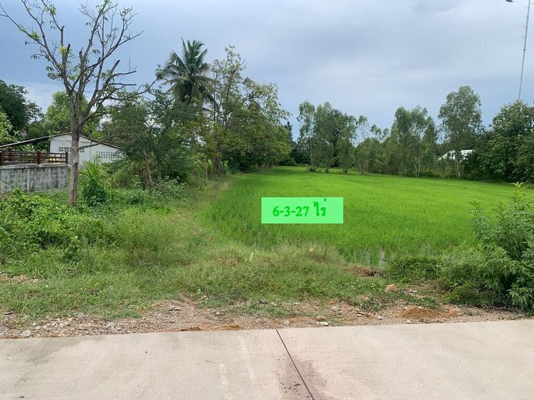 🏡ขายที่ดิน 6-3-27 ไร่ ทำเลทอง ใกล้วัดบ้านไร่ อ.ท่ามะกา กาญจนบุรี 🏠 อยู่ในแหล่งชุมชน   น้ำ-ไฟ พร้อม รูปที่ 2
