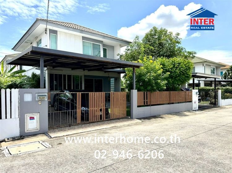 บ้านเดี่ยว 2 ชั้น 50.1 ตร.ว. หมู่บ้านอินนิซิโอ 1 รังสิต-คลอง 3 ถนนรังสิต-นครนายก ถนนคลองหลวง คลองหลวง ปทุมธานี