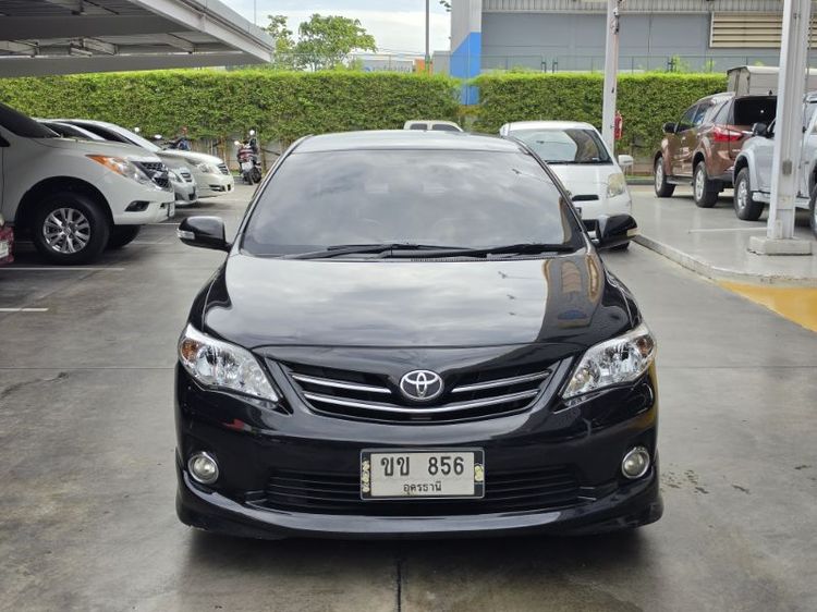 Toyota Altis 2013 1.6 E CNG Sedan เบนซิน NGV เกียร์อัตโนมัติ ดำ รูปที่ 2
