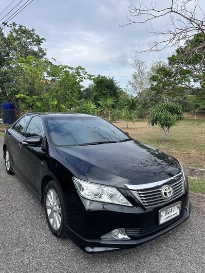 Toyota Camry 2014 2.0 G Sedan เบนซิน ไม่ติดแก๊ส เกียร์อัตโนมัติ ดำ รูปที่ 2
