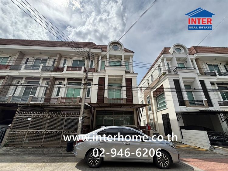 ทาวน์โฮม 3 ชั้น 22.5 ตร.ว. หมู่บ้านพรีเมี่ยม เพลส 3 เอกมัย-รามอินทรา ทาวน์โฮมนวลจันทร์ โฮมออฟฟิศนวลจันทร์ ถนนเลียบด่วนเอกมัย-รามอินทรา  รูปที่ 2