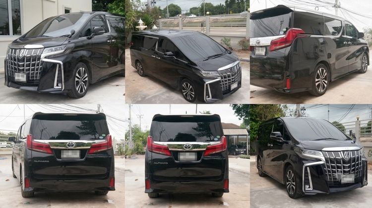 Toyota Alphard 2019 2.5 S C-Package เบนซิน เกียร์อัตโนมัติ ดำ