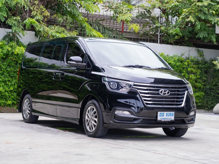Hyundai H-1  2020 2.5 Elite Utility-car ดีเซล ไม่ติดแก๊ส เกียร์อัตโนมัติ ดำ