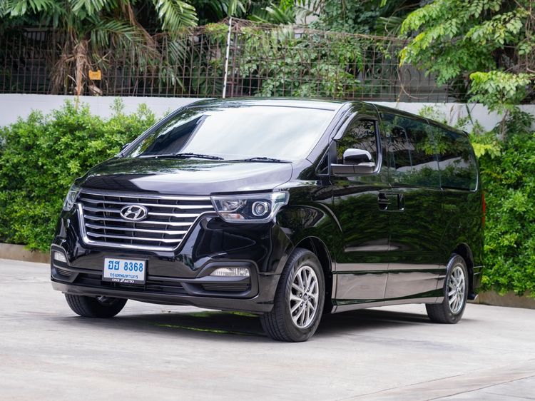 Hyundai H-1 2020 2.5 Elite Utility-car ดีเซล ไม่ติดแก๊ส เกียร์อัตโนมัติ ดำ รูปที่ 3