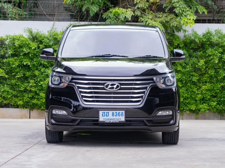 Hyundai H-1 2020 2.5 Elite Utility-car ดีเซล ไม่ติดแก๊ส เกียร์อัตโนมัติ ดำ รูปที่ 2