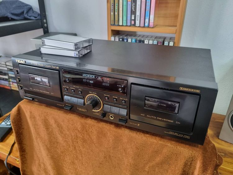 TEAC W-790R ไฟ 220V.  เทปใบ้ 2 หลุ่ม สวยเสียงดีพร้อมใช้ รูปที่ 5