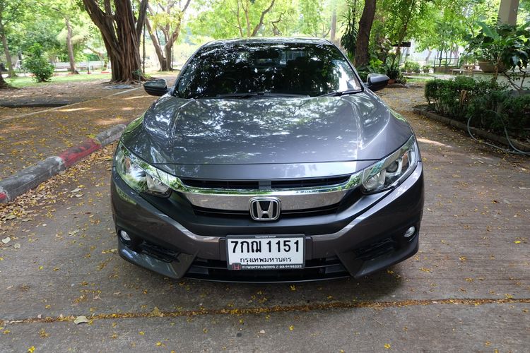 Honda Civic 2018 1.8 EL i-VTEC Sedan เบนซิน เกียร์อัตโนมัติ เทา รูปที่ 2