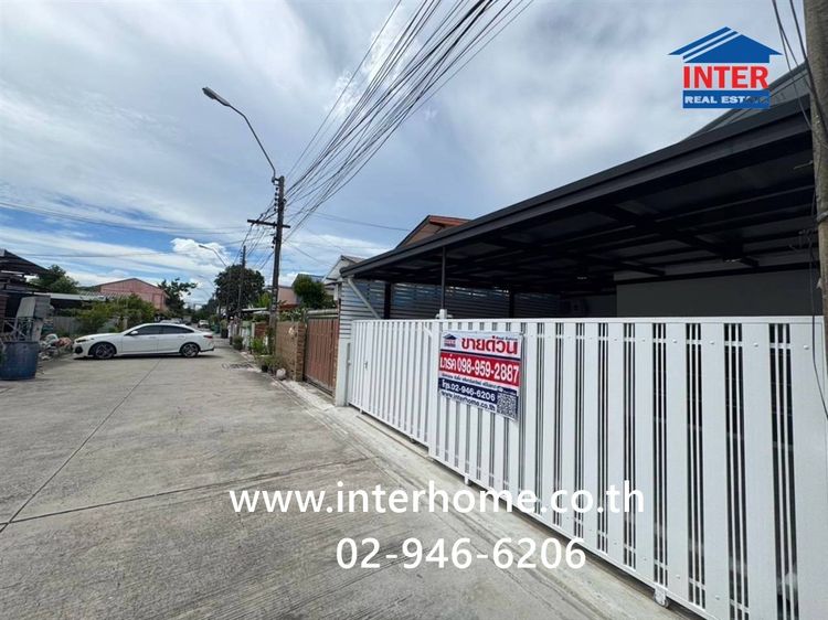 บ้านแฝด 2 ชั้น 34.6 ตร.ว. บ้านแฝด ใกล้สถานีรถไฟฟ้า กม4 สายสีชมพู ซอยรามอินทรา8 แยก5 ถนนรามอินทรา ถนนลาดปลาเค้า เขตบางเขน กรุงเทพมหานคร รูปที่ 2
