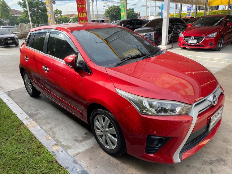 Toyota Yaris 2014 1.2 Sport Premium Sedan เบนซิน ไม่ติดแก๊ส เกียร์อัตโนมัติ แดง