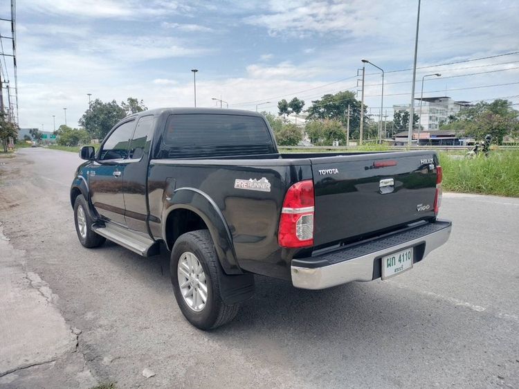 Toyota Hilux Vigo 2007 3.0 E Pickup ดีเซล ไม่ติดแก๊ส เกียร์ธรรมดา ดำ รูปที่ 3
