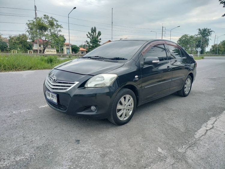Toyota Vios 2011 1.5 E Sedan เบนซิน LPG เกียร์อัตโนมัติ ดำ