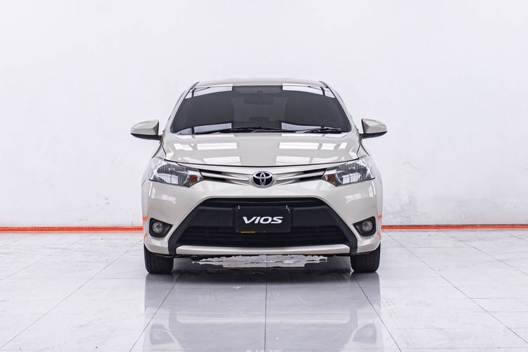 Toyota Vios 2014 1.5 E Sedan เบนซิน ไม่ติดแก๊ส เกียร์อัตโนมัติ น้ำตาล รูปที่ 4