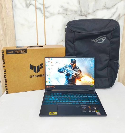 วินโดว์ 16 กิกะไบต์ HDMI ใช่ 💻 ขาย Asus TUF Gaming A15 (RTX 4060  Ryzen 7) สภาพนางฟ้า ประกันศูนย์ยาวๆ