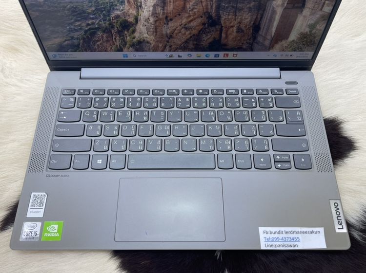 Lenovo slim3 core i5 10Gen การ์ดจอแยก win10แท้ เร็วลื่นๆ 5,900บาท รูปที่ 2