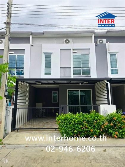 ทาวน์เฮ้าส์ 2 ชั้น 18.6 ตร.ว. ฟอร์เร่ ลำลูกกา - คลอง 5 ถนนลำลูกกา ถนนเลียบคลอง 5 ลำลูกกา ปทุมธานี