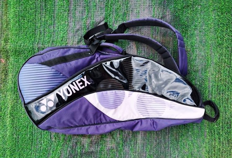 อื่นๆ ไม่ระบุ น้ำเงิน กระเป๋าใส่แร็คเก็ต YONEX Tennis มือสองของแท้ นำเข้าจากญี่ปุ่น