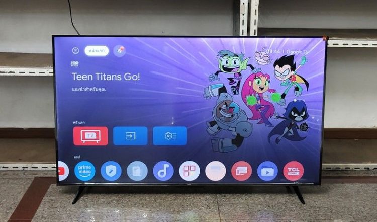 สมาร์ททีวี TCL 4K LED TV 55 นิ้ว รุ่น 55P6K ปีผลิต 2025