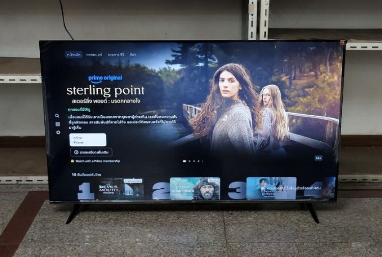 สมาร์ททีวี TCL 4K LED TV 55 นิ้ว รุ่น 55P6K ปีผลิต 2025 รูปที่ 3
