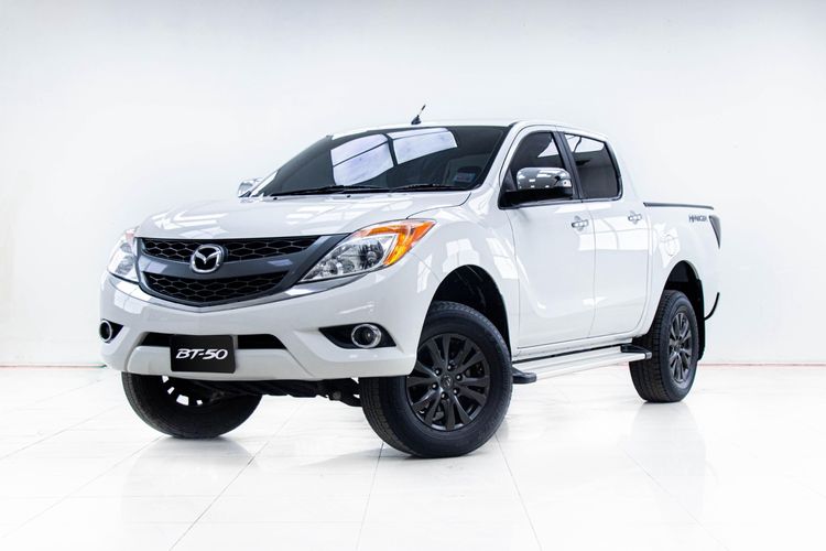 Mazda BT-50 Pro 2012 2.2 Hi-Racer Pickup ดีเซล ไม่ติดแก๊ส เกียร์ธรรมดา ขาว