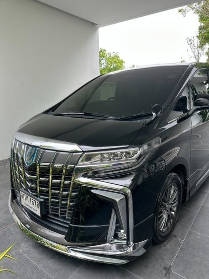 รถ Toyota Alphard 2.5 HV SR C-Package 4WD สี ดำ