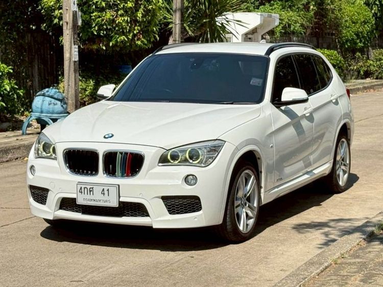 BMW X1 2016 2.0 sDrive20d M Sport Sedan เบนซิน ไม่ติดแก๊ส เกียร์อัตโนมัติ ขาว