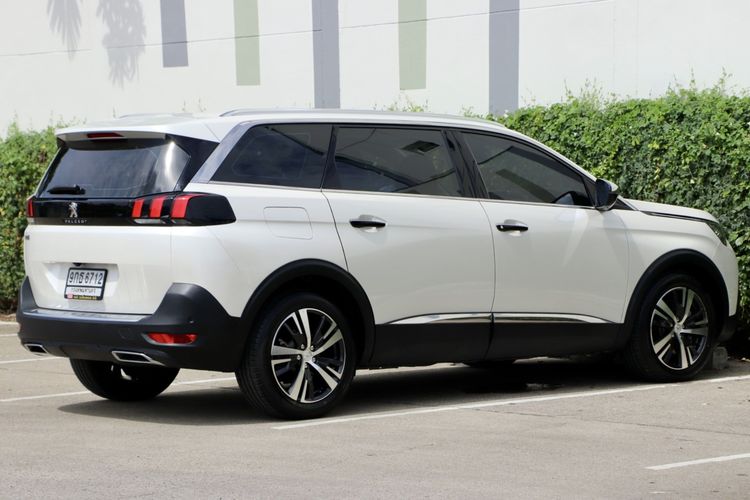 Peugeot Peugeot5008 2020 1.6 Turbo Allure Utility-car เบนซิน ไม่ติดแก๊ส เกียร์อัตโนมัติ ขาว รูปที่ 4