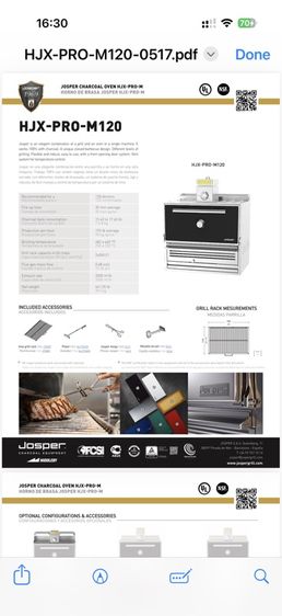 เตาย่าง Josper รูปที่ 9