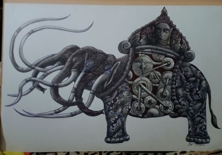 ภาพวาดศิลปะ