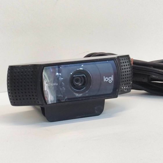 Logitech C920 HD Pro Webcam 1080p Auto Focus ไมค์คู่ USB พร้อมใช้