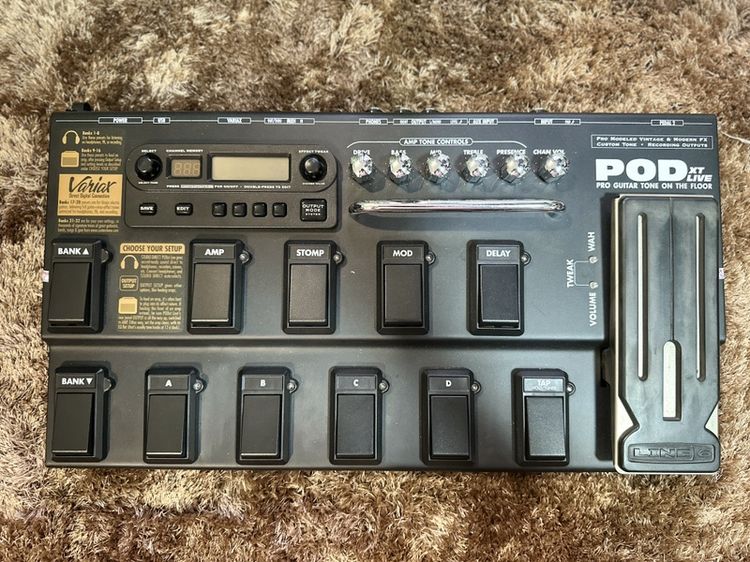 🔥 ขาย Line 6 POD XT Live — ตำนาน Multi-Effects ที่มือกีต้าร์ยุค 2000 ต้องรู้จัก! 🎸