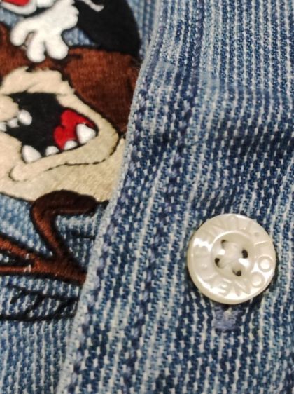 เชิ้ตยีนส์ Looney Tunes 90'S🐱 รูปที่ 4