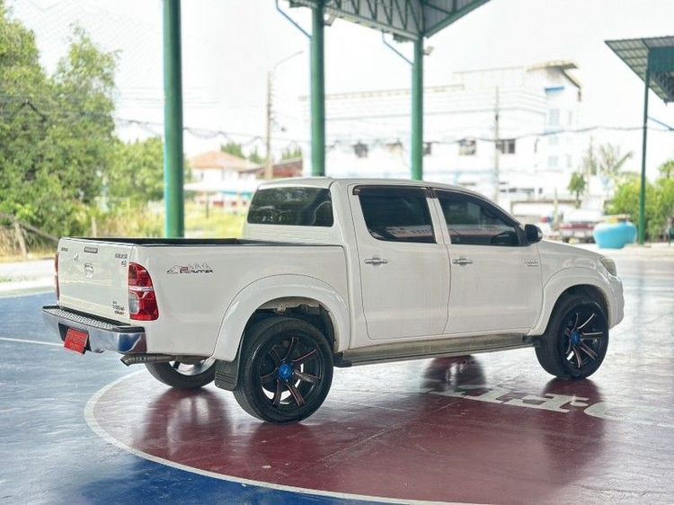Toyota Hilux Vigo Champ 2014 Double Cab 3.0 G Prerunner Pickup ดีเซล ไม่ติดแก๊ส เกียร์อัตโนมัติ ขาว รูปที่ 4