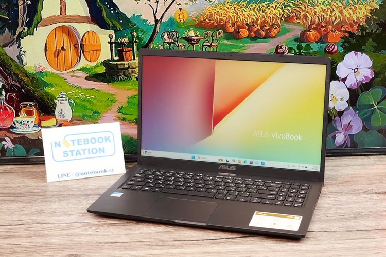 Asus Vivobook 15 i5-1135G7 Ram8 SSD512 จอ15.6นิ้ว HD สเปคดีทำงานเก่ง จอใหญ่มีแป้นตัวเลขแยก เครื่องพร้อมใช้งาน ขายถูกเพียง 6,990.- รูปที่ 3