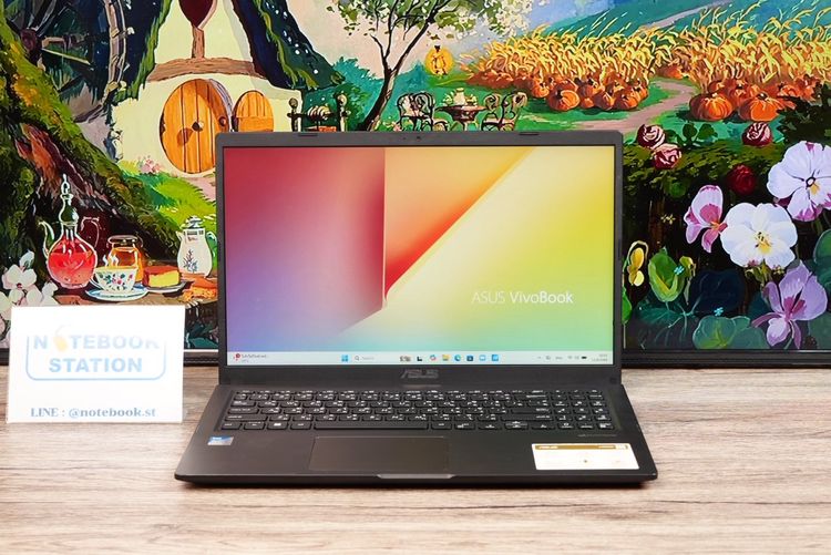 วินโดว์ 8 กิกะไบต์ ไม่ใช่ Asus Vivobook 15 i5-1135G7 Ram8 SSD512 จอ15.6นิ้ว HD สเปคดีทำงานเก่ง จอใหญ่มีแป้นตัวเลขแยก เครื่องพร้อมใช้งาน ขายถูกเพียง 6,990.-