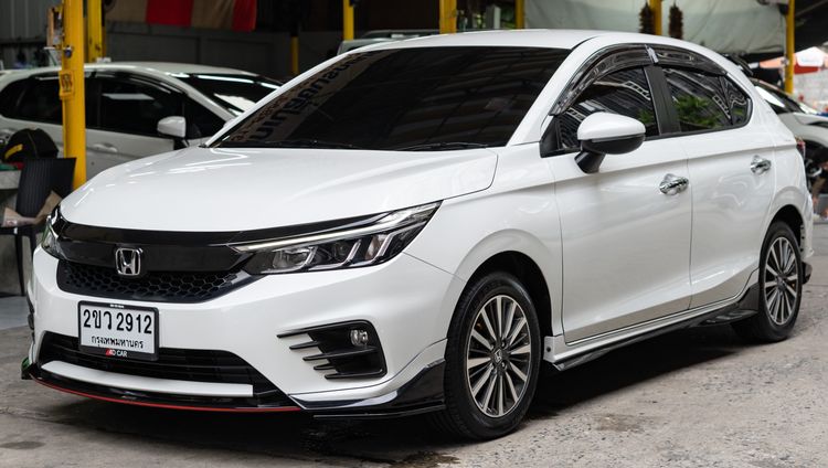 Honda City 2022 1.0 SV Sedan เบนซิน ไม่ติดแก๊ส เกียร์อัตโนมัติ ขาว รูปที่ 2