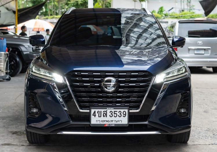 รถ Nissan Kicks 1.2 VL สี น้ำเงิน
