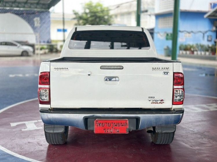 Toyota Hilux Vigo 2014 2.5 Prerunner G ดีเซล ไม่ติดแก๊ส เกียร์อัตโนมัติ ขาว รูปที่ 2