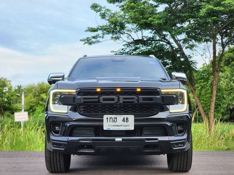 Ford Everest 2023 2.0 Titanium Plus Utility-car เบนซิน ไม่ติดแก๊ส เกียร์อัตโนมัติ ดำ รูปที่ 2