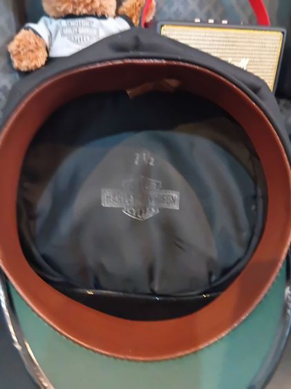 หมวกวินเทจ กัปตันฮาเล่ย์ Vintage Captain's Harley Davidson 1940-1950's Size L รูปที่ 4