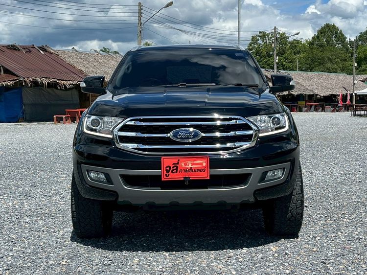 Ford Everest 2019 2.0 Turbo Titanium Utility-car ดีเซล ไม่ติดแก๊ส เกียร์อัตโนมัติ ดำ รูปที่ 4