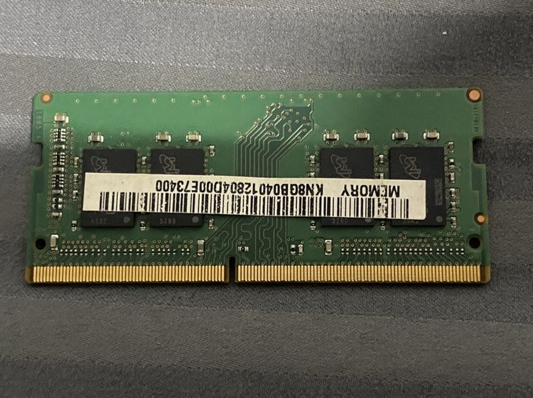 แรม8(Ram) Micron MTA8ATF1G64HZ-2G3B1 ครับ8GB DDR4-2400 SO-DIMM, 1Rx8 สำหรับโน้ตบุ๊ก รูปที่ 2