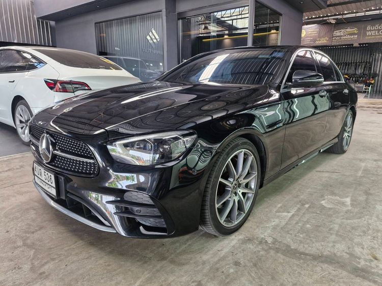 รถ Mercedes-Benz E-Class E300 2.0 AMG Dynamic สี ดำ