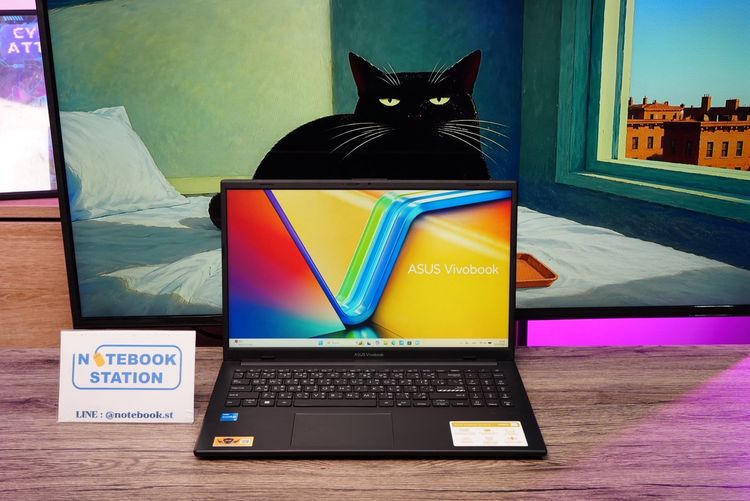 Asus Vivobook Go 15 i3-N305 Ram8 SSD512 จอ15.6 FHD IPS รูปที่ 2